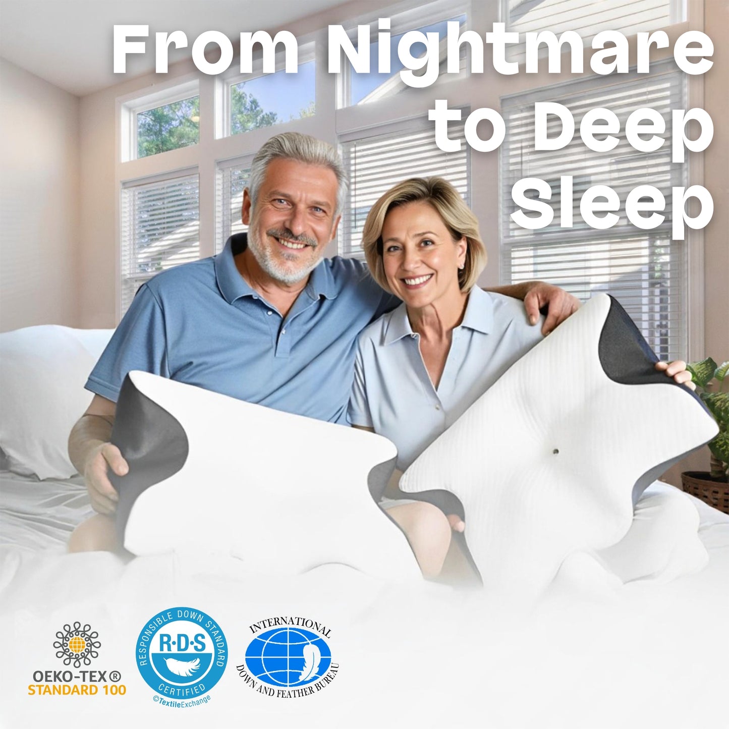 NAPPI® Contour Relief Pillow