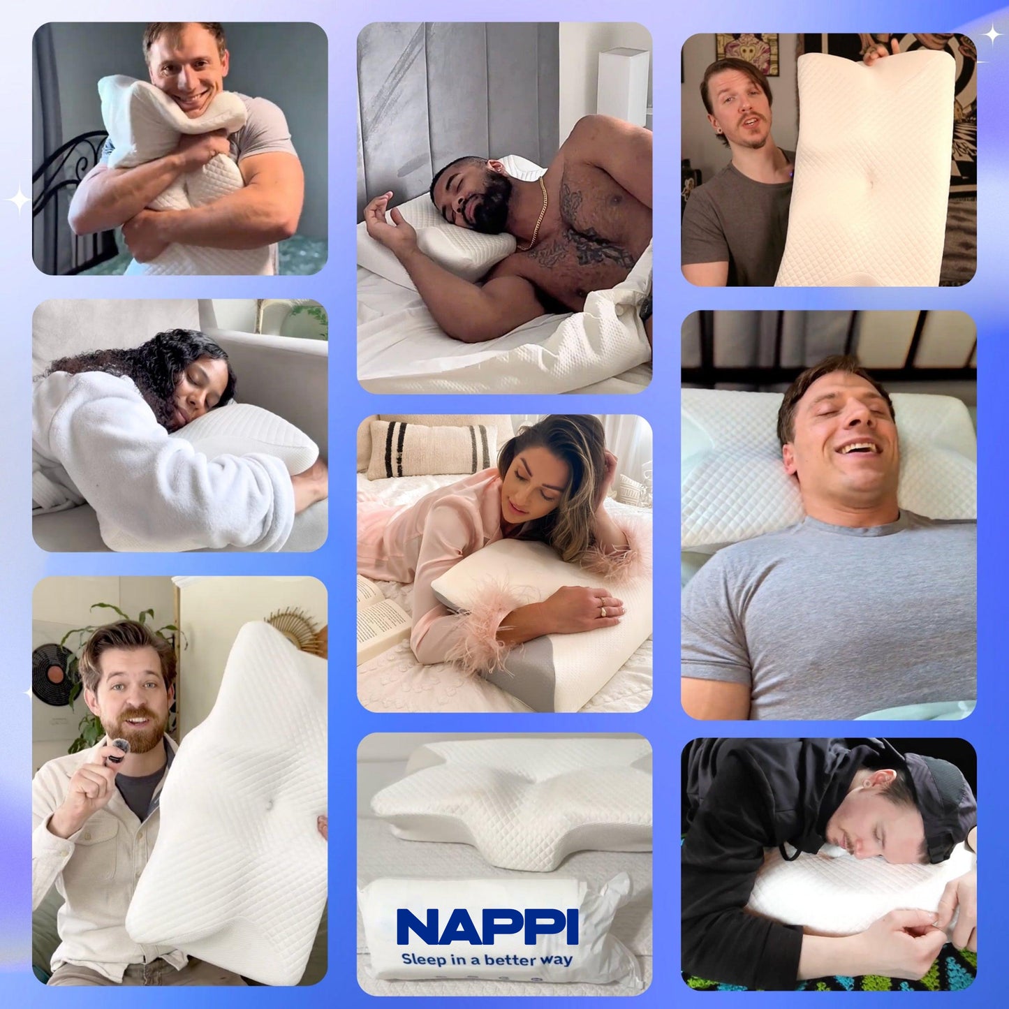 NAPPI® Contour Relief Pillow